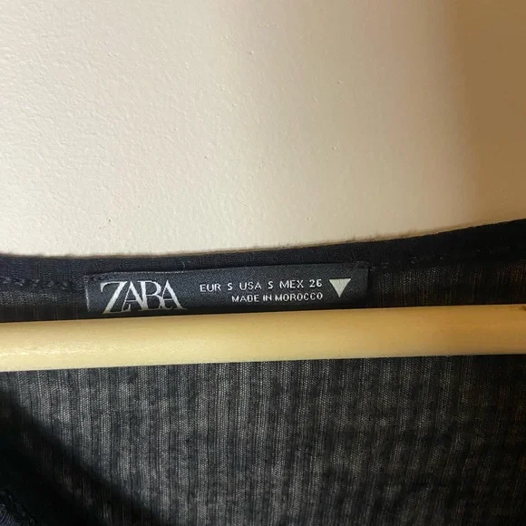 Zara Double Rib Top - Picture 6 of 6